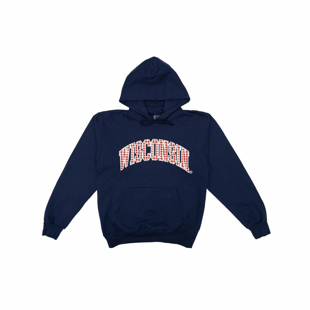 Wisconsin Design Team Badger Wisco Gingham Hoodie