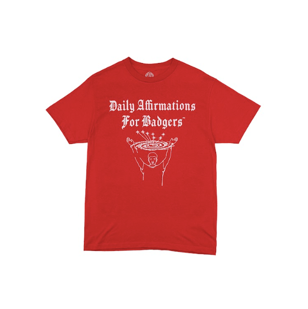 Wisconsin Design Team Badger Affirmations Tee
