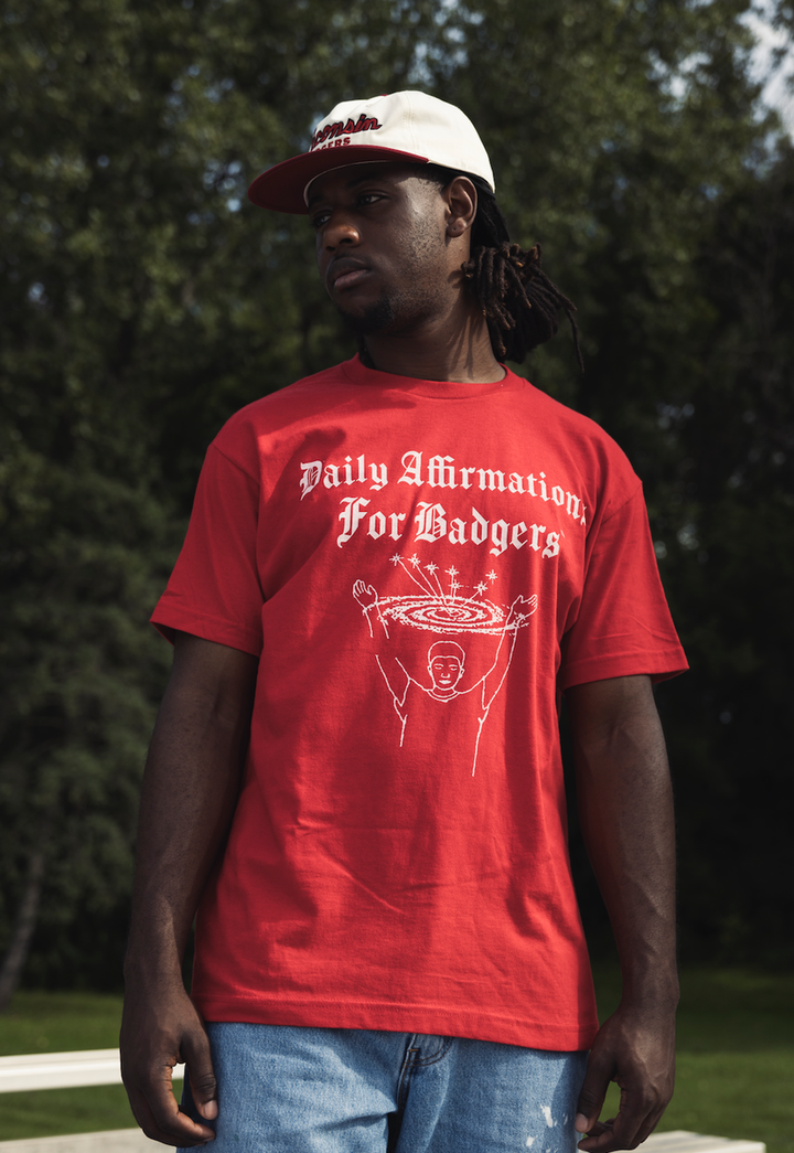 Wisconsin Design Team Badger Affirmations Tee
