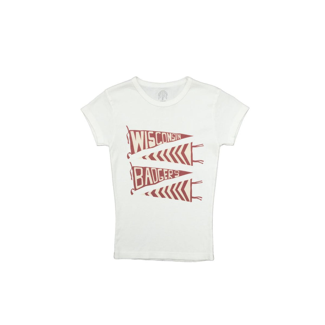 Wisconsin Design Team Badger Pennant Baby Tee
