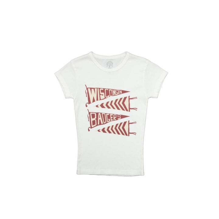 Wisconsin Design Team Badger Pennant Baby Tee