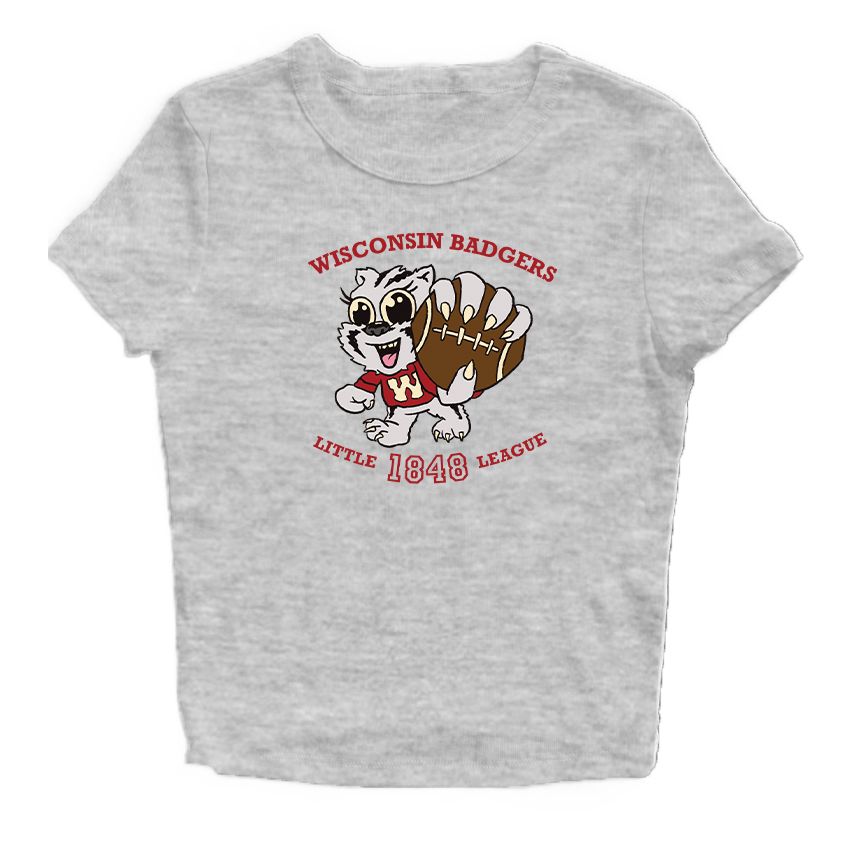 Wisconsin Design Team Badger Little League Baby Tee