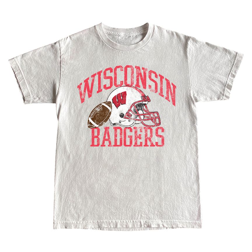 Wisconsin Design Team Badger Classic Football Tee