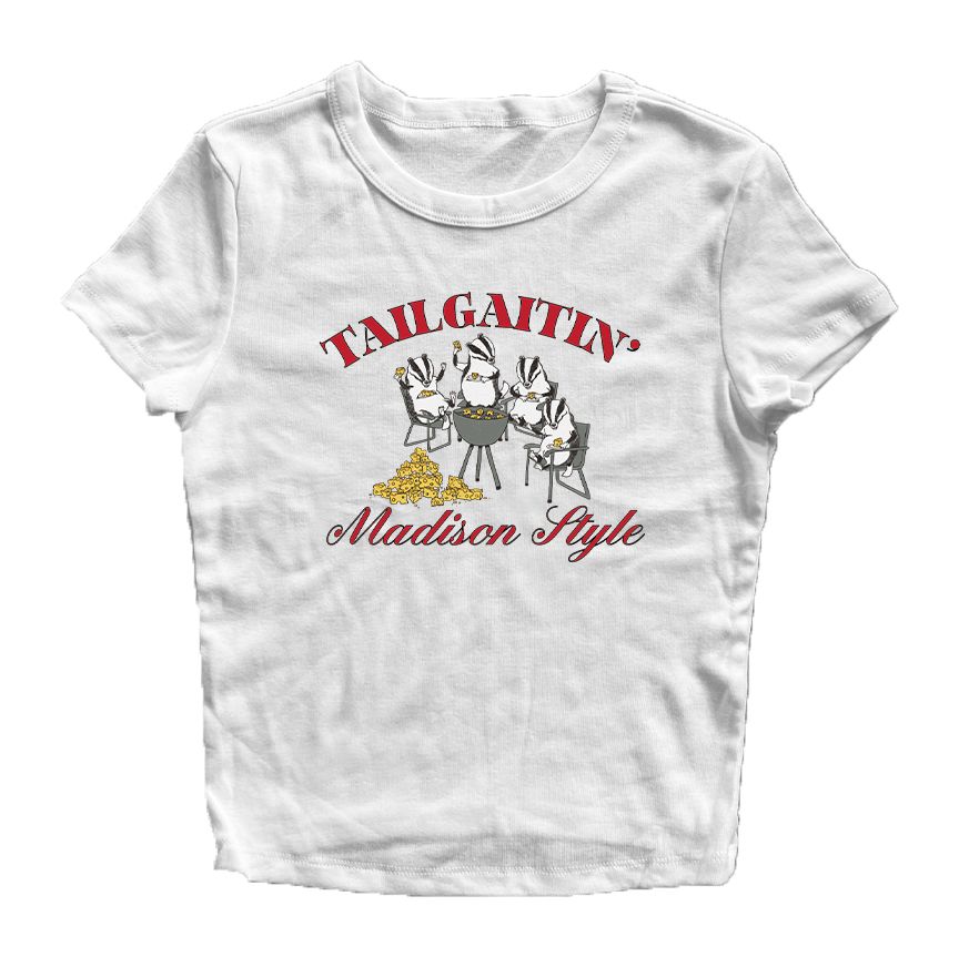 Wisconsin Design Team Badger Tailgatin' Baby Tee