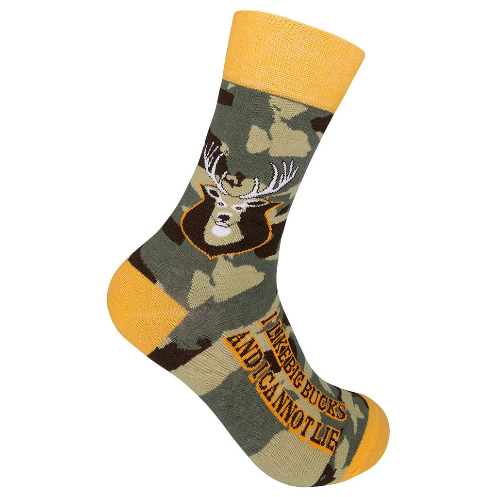 Funatic I Like Big Bucks Socks