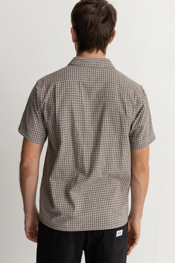 Rhythm Linen Check SS Shirt