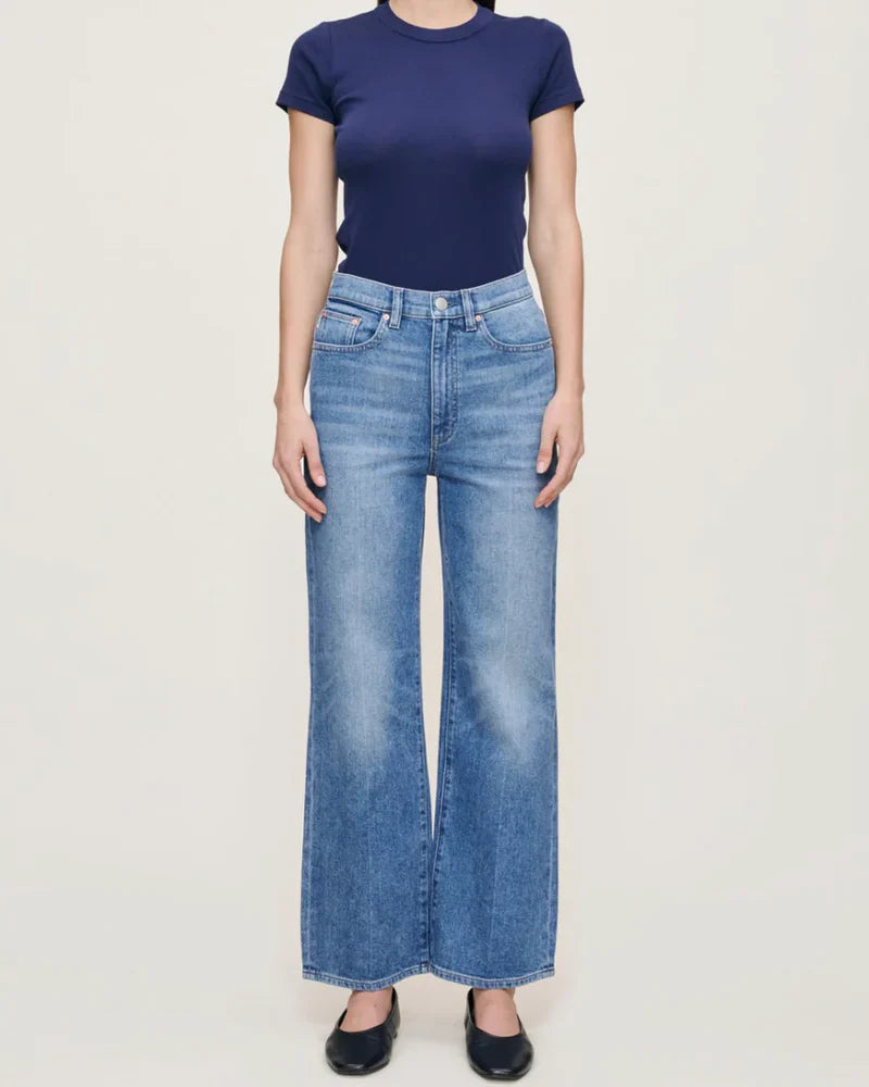 DL1961 Karmine Refined Wide Leg High Rise 28'
