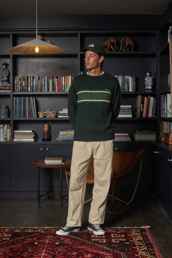 Rhythm Mohair Strip Knit Sweater