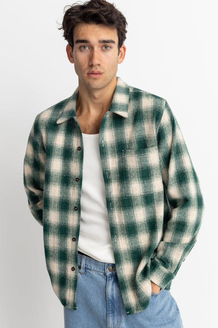 Rhythm Plaid LS Flannel