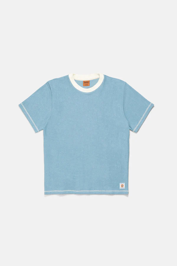 Rhythm Contrast Vintage Terry Short Sleeve T-Shirt