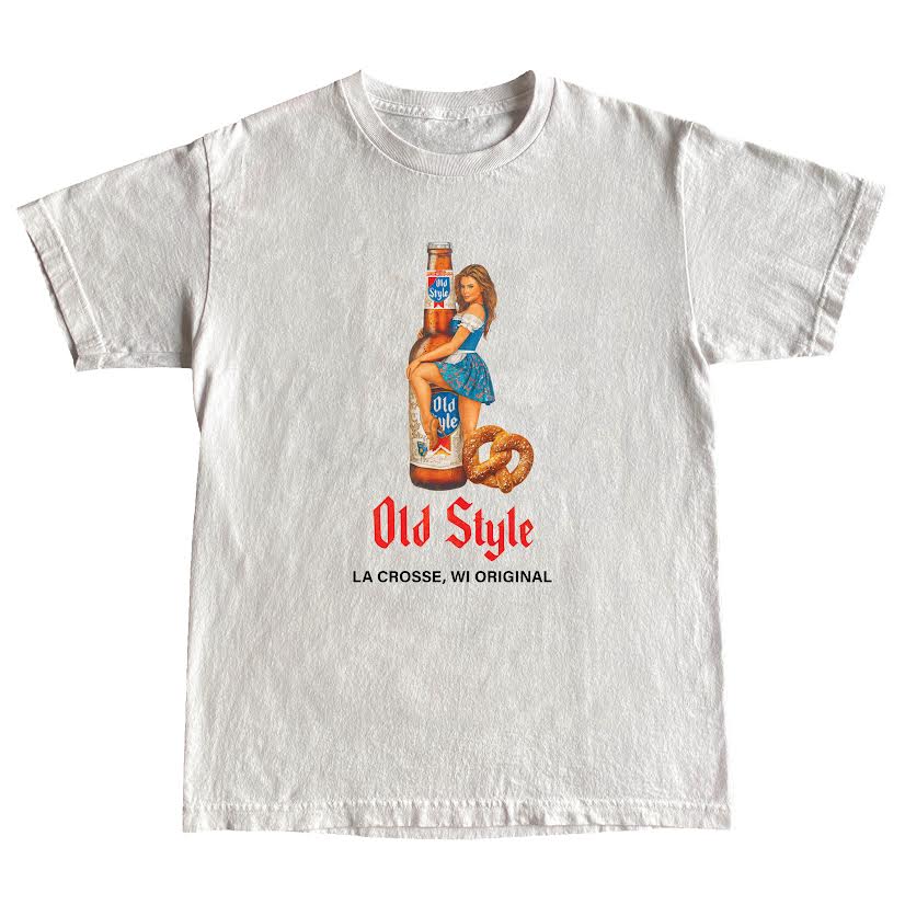 WDT x Dale's Oktoberfest Old Style Bottle Girl Shirt