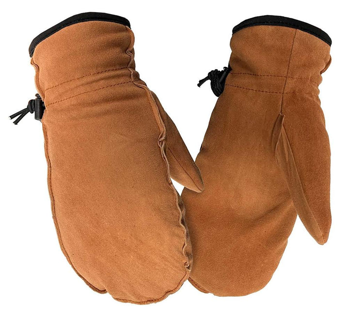 Hand Armor Deer Suede Fashion Mitten
