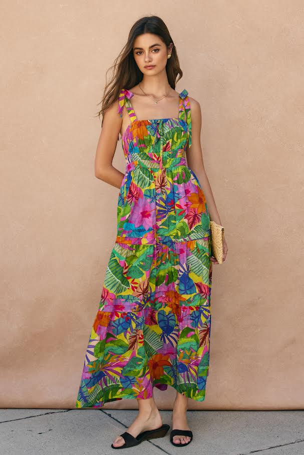 Dress Forum Printed Maxi Dress