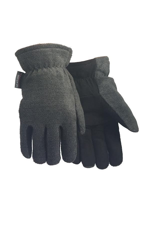 Hand Armor Deer Suede Leather Palm Gloves