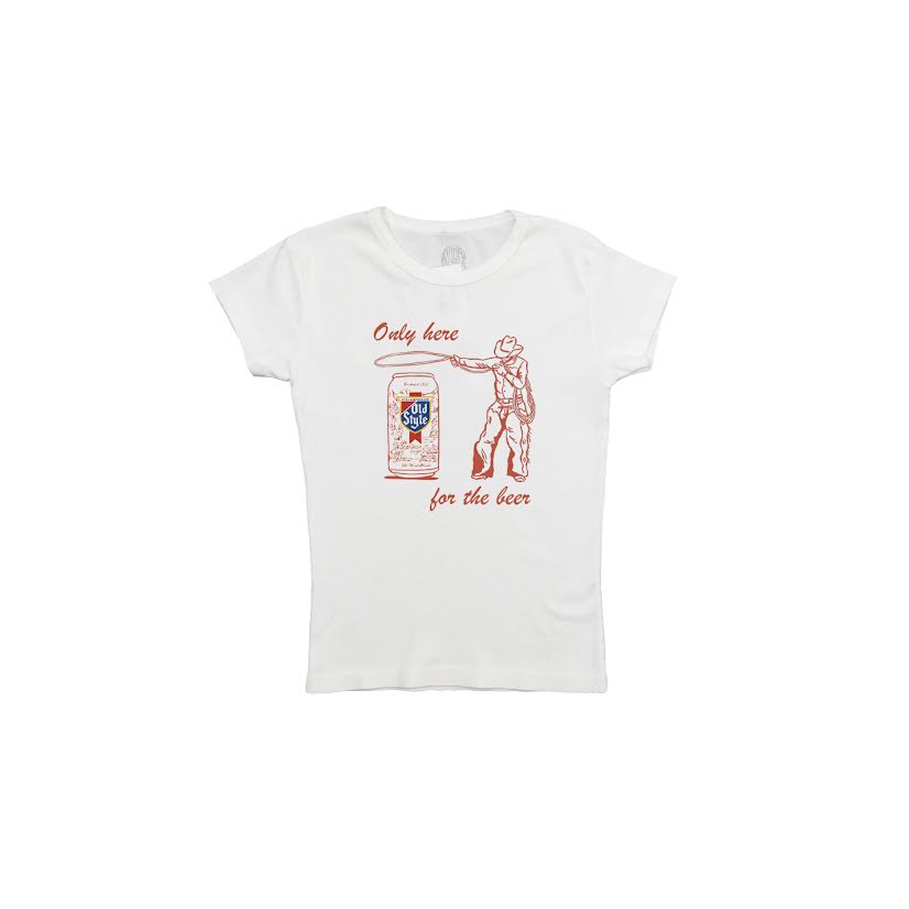 WDT x Dale's Oktoberfest Old Style Can Cowboy Baby Tee