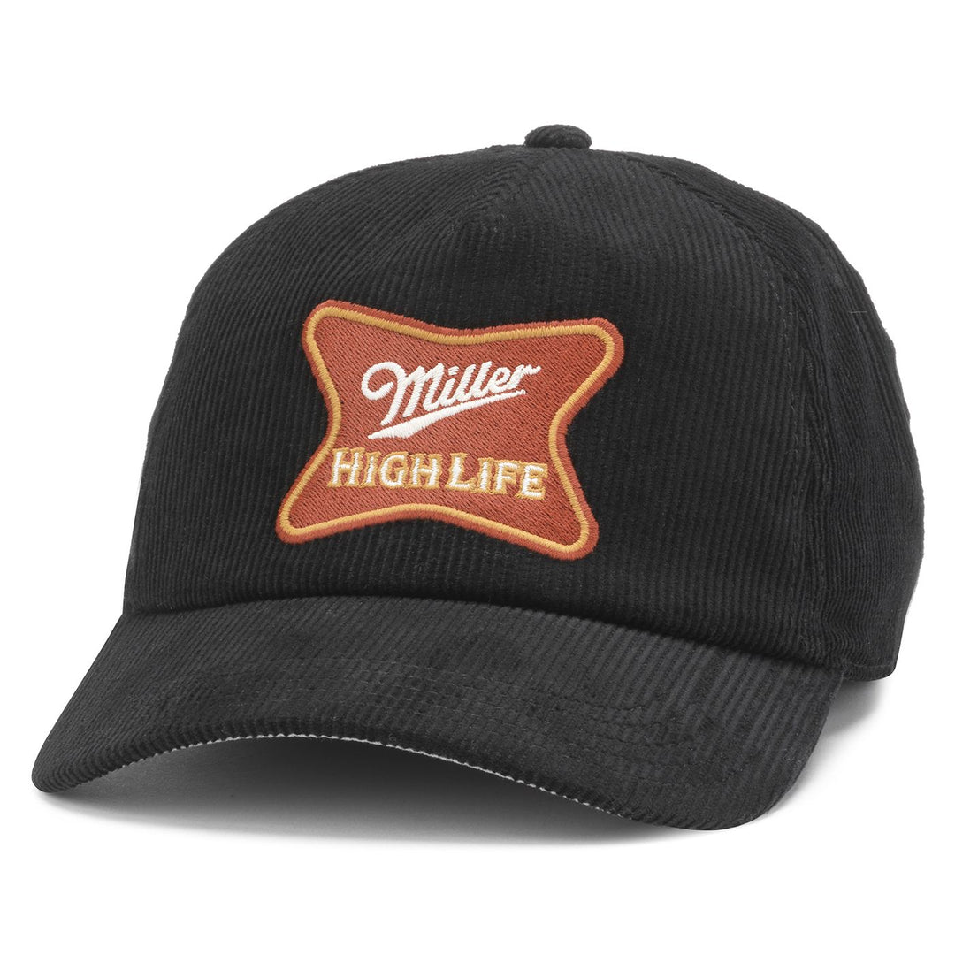 American Needle Roscoe Cord Miller High Life Hat