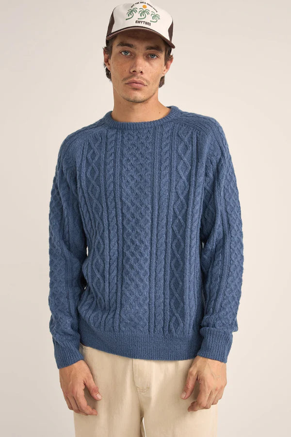 Rhythm Mohair Fishermans Knit Sweater