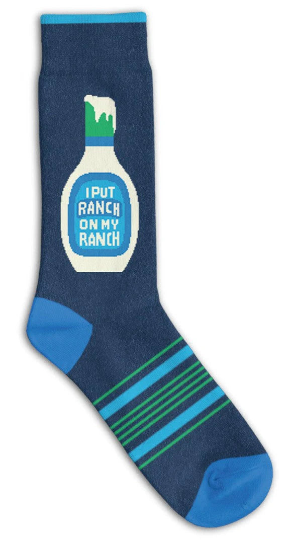 Funatic I Put Ranch On My Ranch Socks