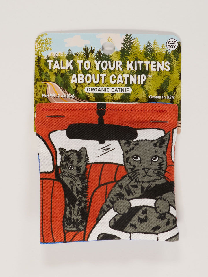 Blue Q Talk To Your Kittens Catnip Toy