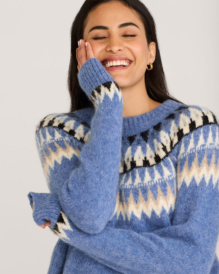 Pendleton Oversized Fair Isle Pullover