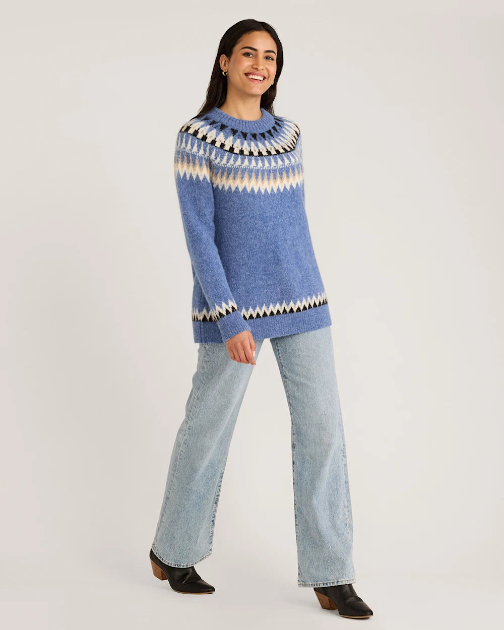 Pendleton Oversized Fair Isle Pullover