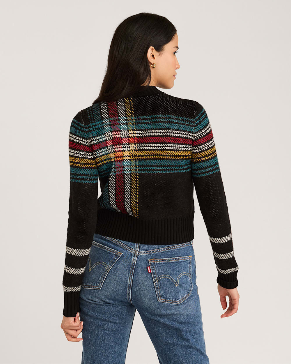 Pendleton Plaid Merino Crew Pullover