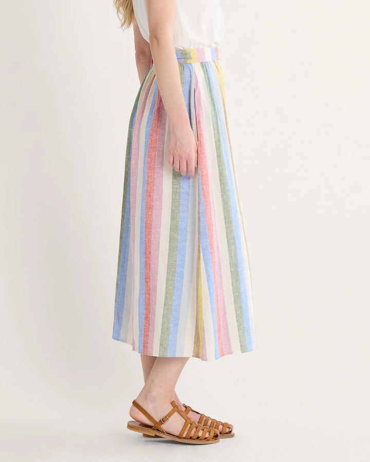 Pendleton Striped Wrap Skirt