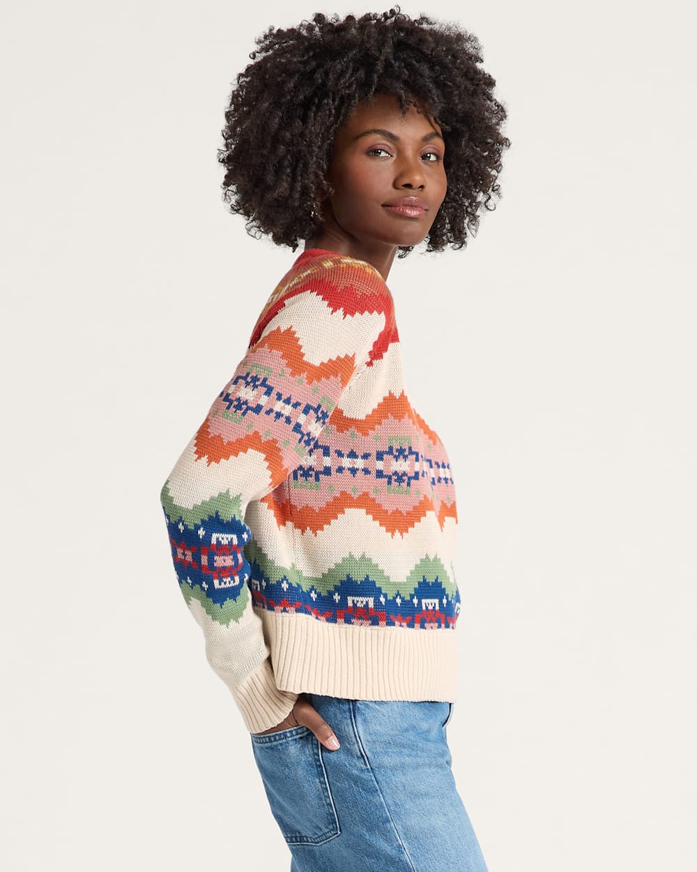 Pendleton Raglan Cotton Graphic Sweater