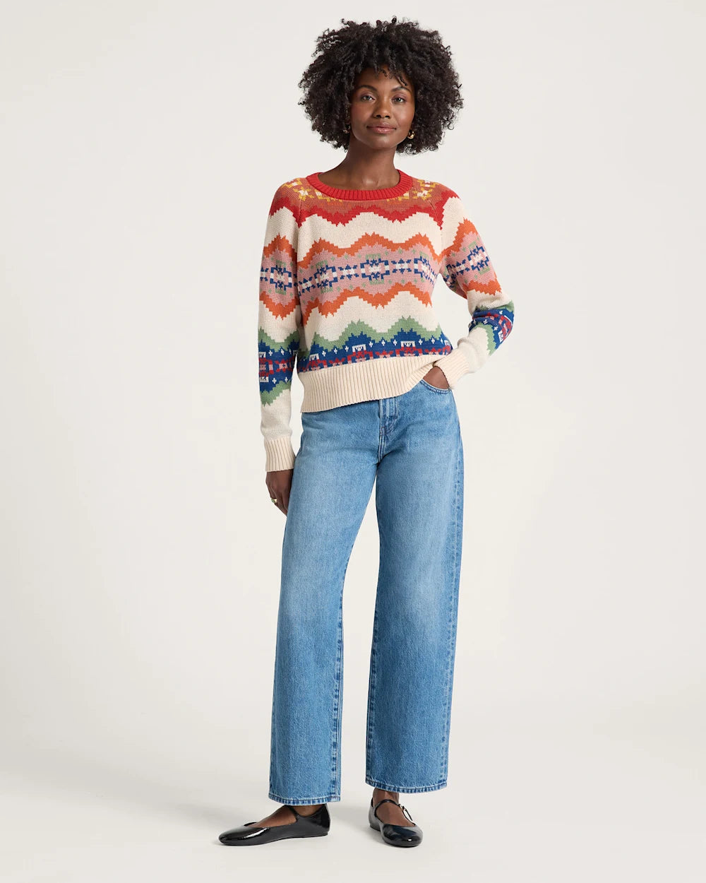 Pendleton Raglan Cotton Graphic Sweater