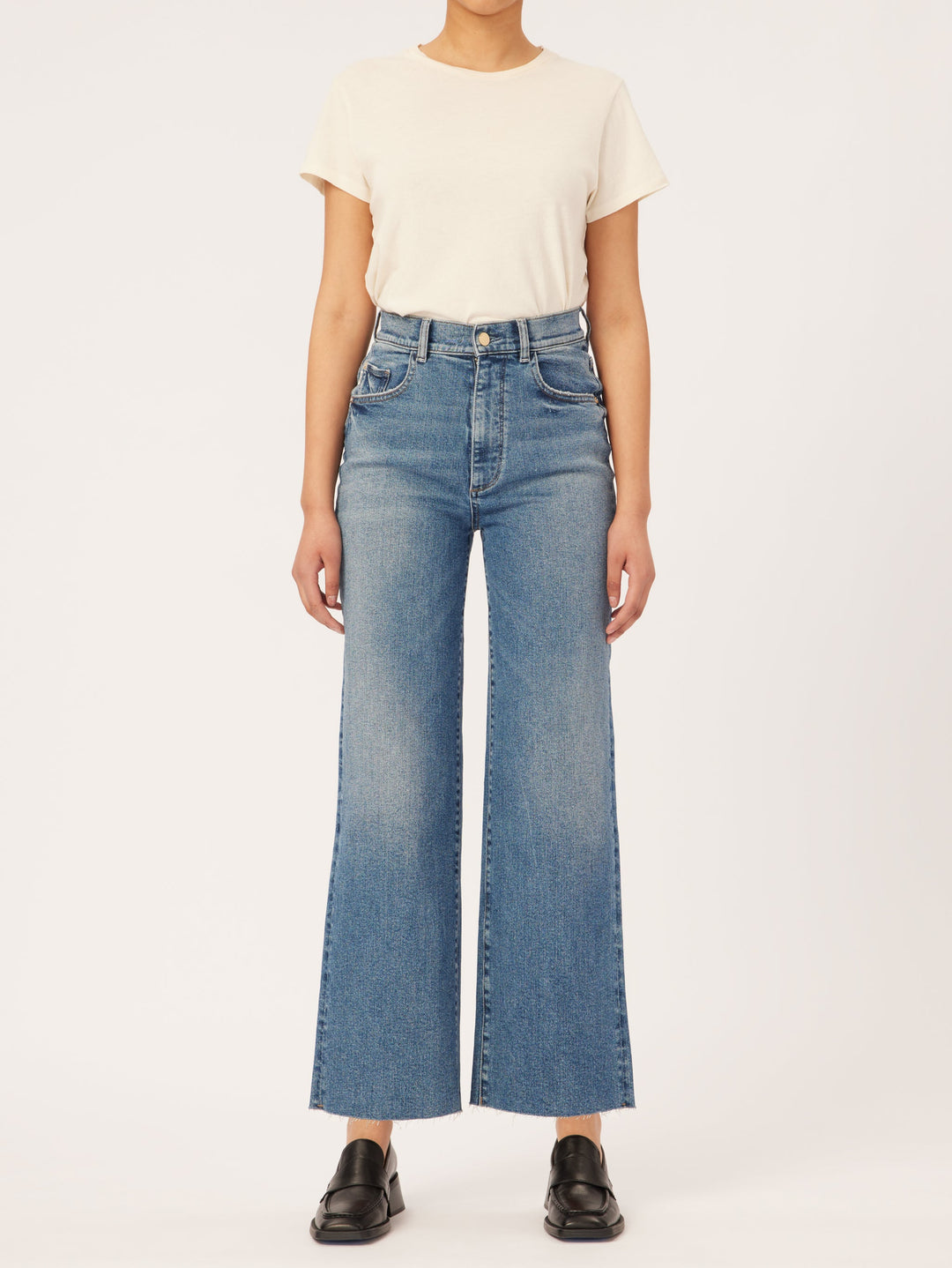 DL1961 Hepburn Wide Leg High Rise Vintage Jean