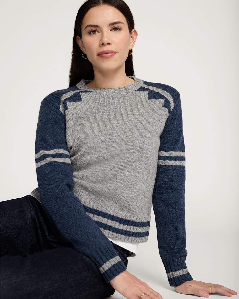 Pendleton Graphic Shetland Collection Crew Sweater