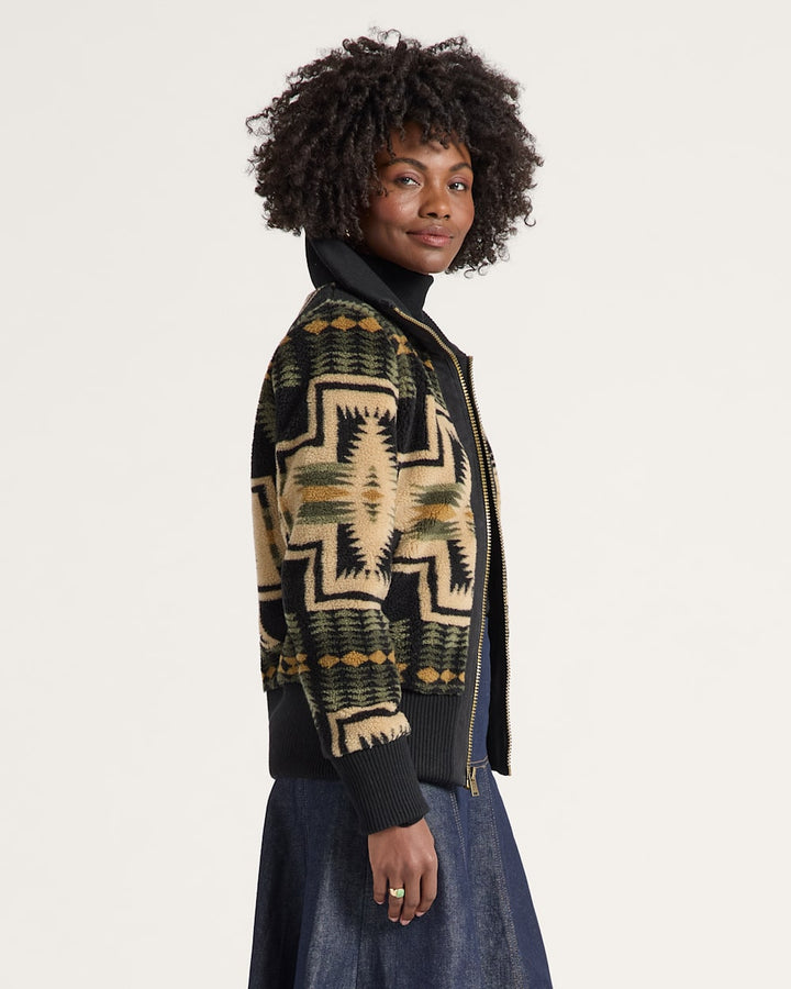 Pendleton Foxglove Range Fleece Bomber