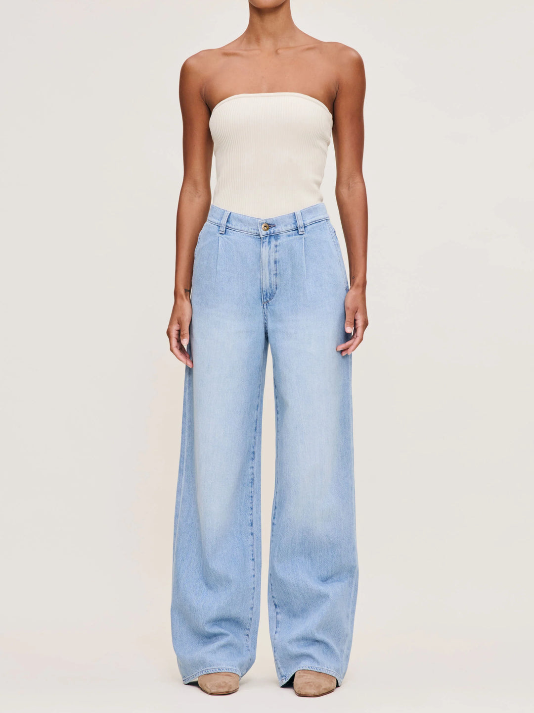 DL1961 Isabel Wide Leg Straight Vintage Jean