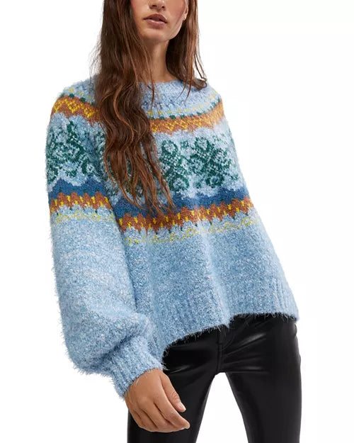 Free People Festive Frost Sweater