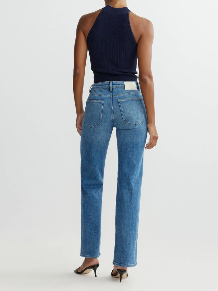 DL1961 Pippa Refined Wide Leg Mid Rise 32'