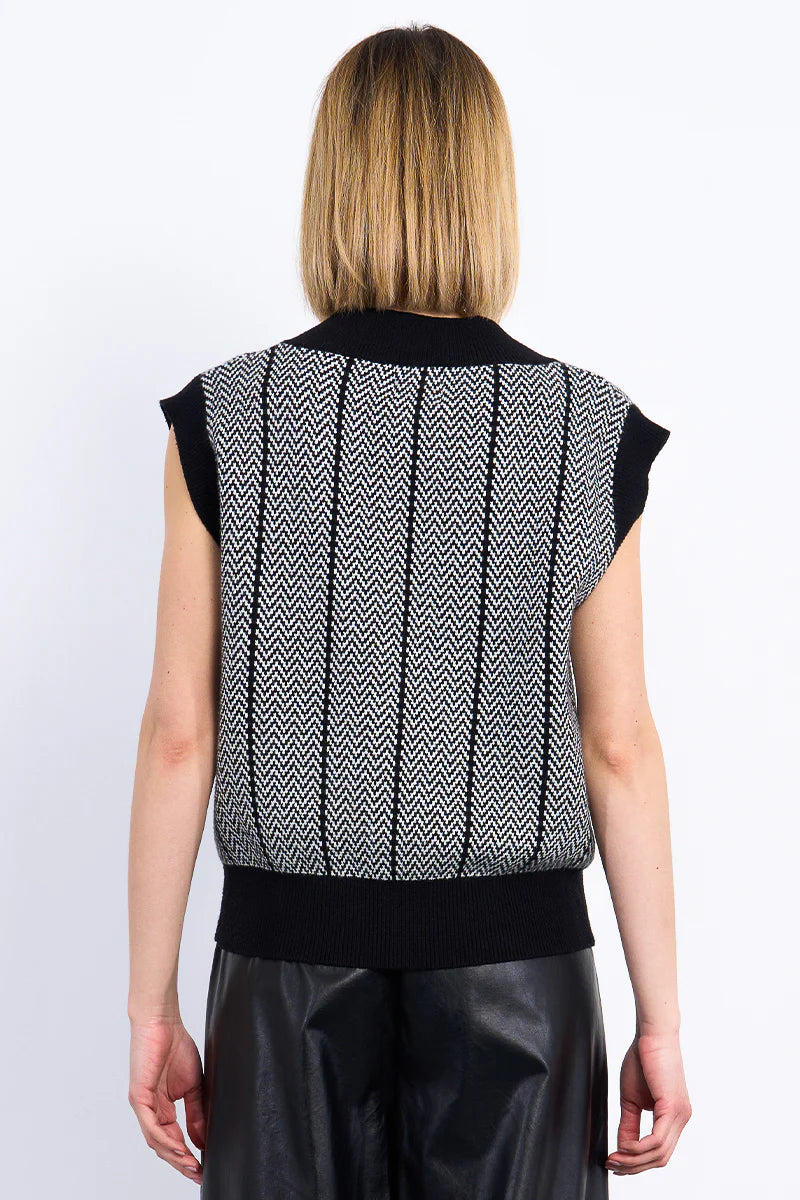 Molly Bracken Knitted Sleeveless Sweater