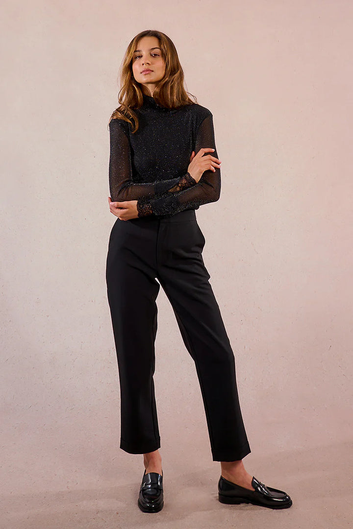 Molly Bracken Semi-Sheer Long Sleeve