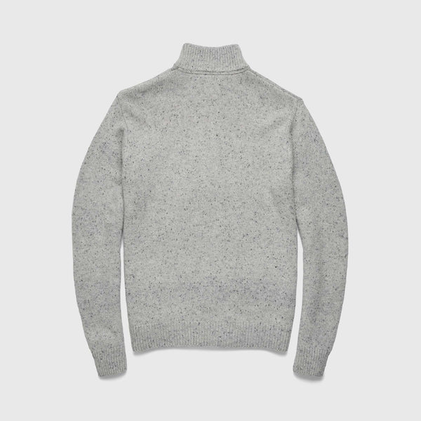 Surfside Robbie Nep Heather 1/4 Zip Mock Sweater