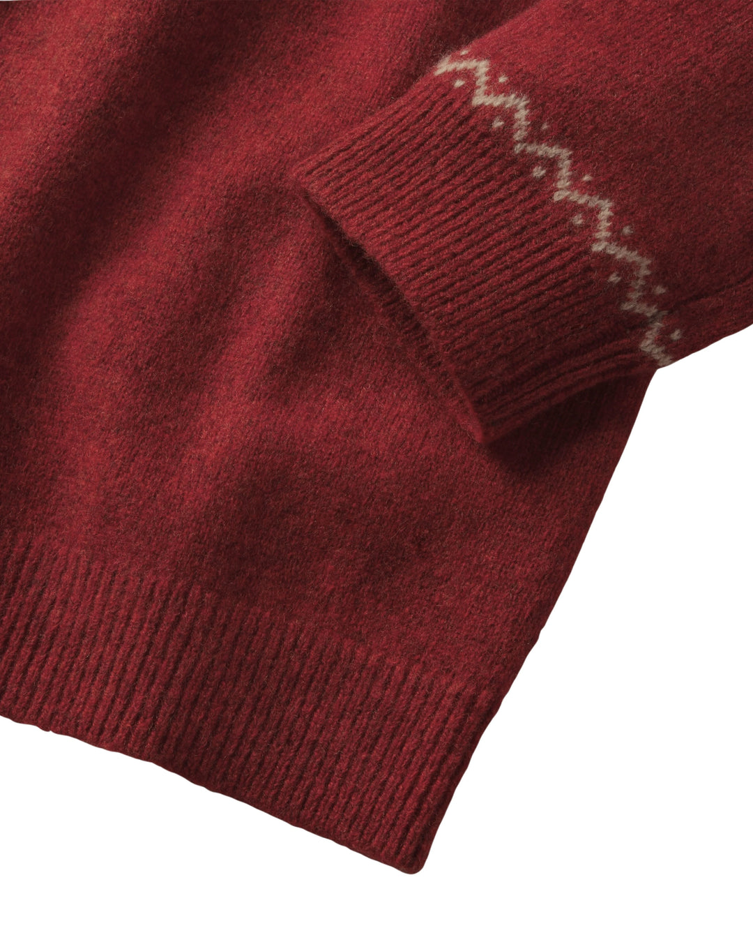 Grayers Reindeer Lambswool Crew Sweater