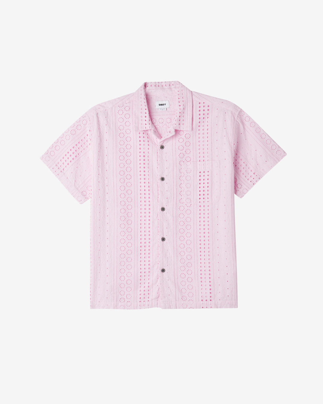 obey dress shirt Sunday Woven Dales Clothing for Men and Women OBEY A relaxed fit button front closure shirt with straight hem Obey | Tops | Obey