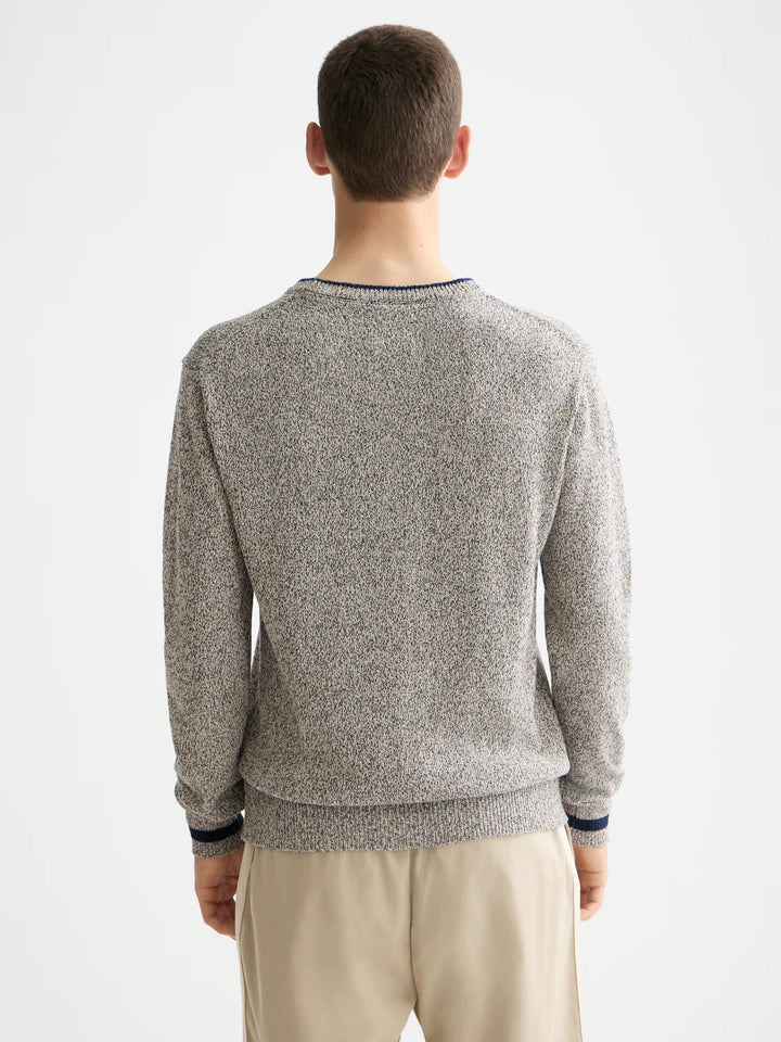 Scotch & Soda Melange Regular Fit Crewneck