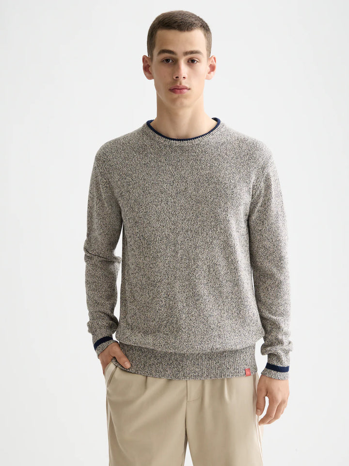 Scotch & Soda Melange Regular Fit Crewneck