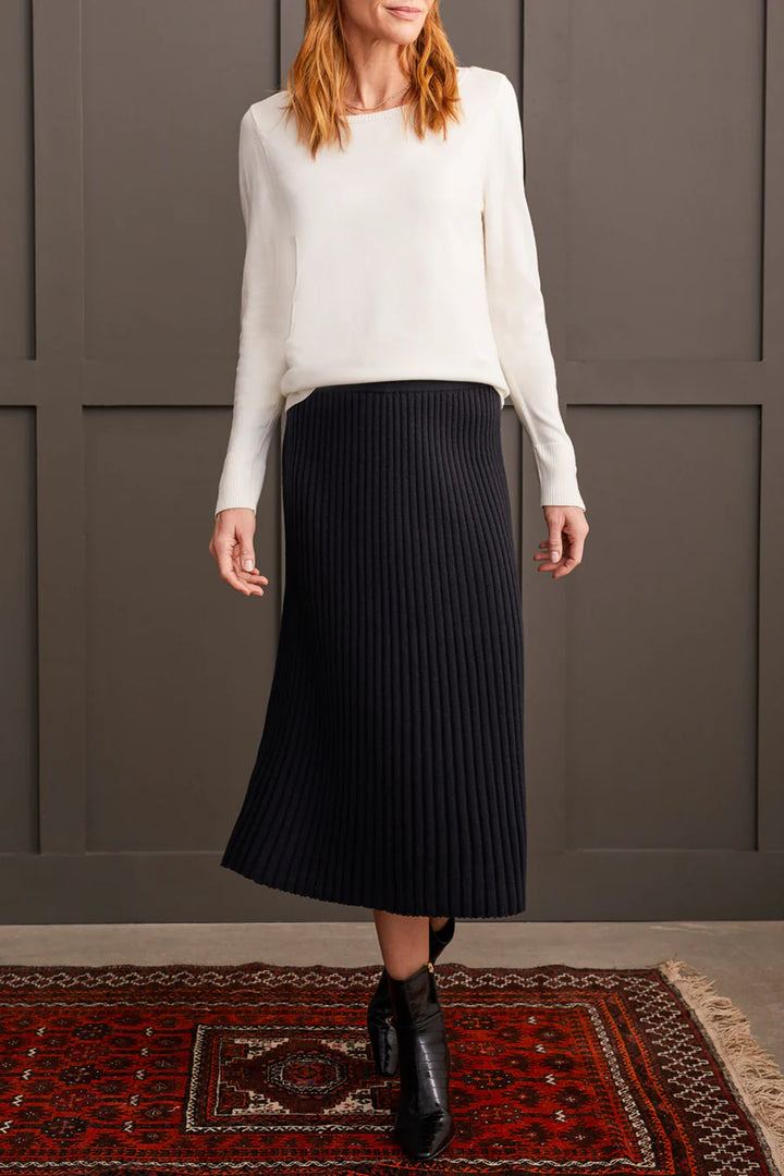 Tribal Long Sleeve Boat Neck Sweater