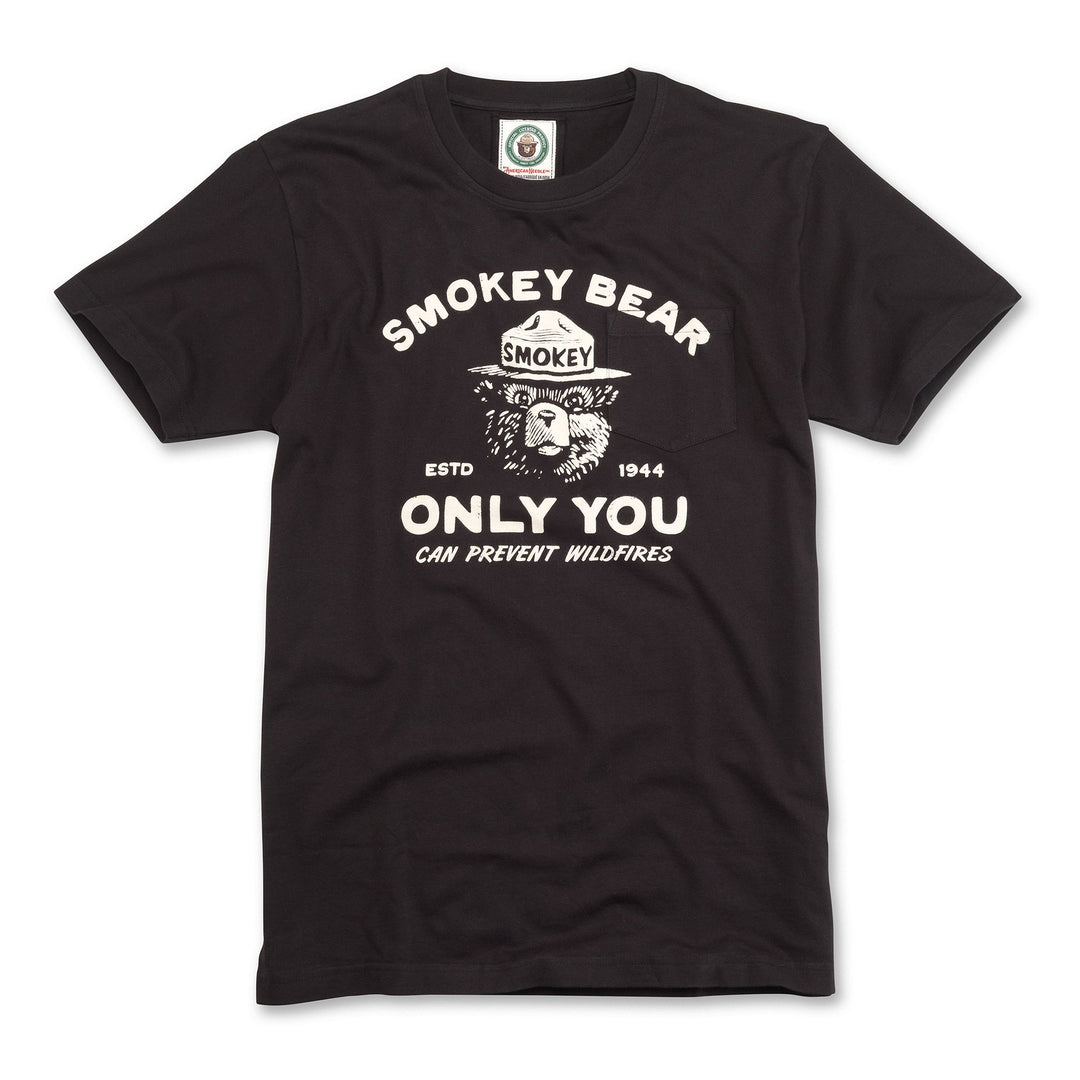 American Needle Burton Pocket Smokey Bear Tee