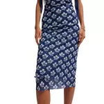 Free People Printed Got Glam Slip Dress