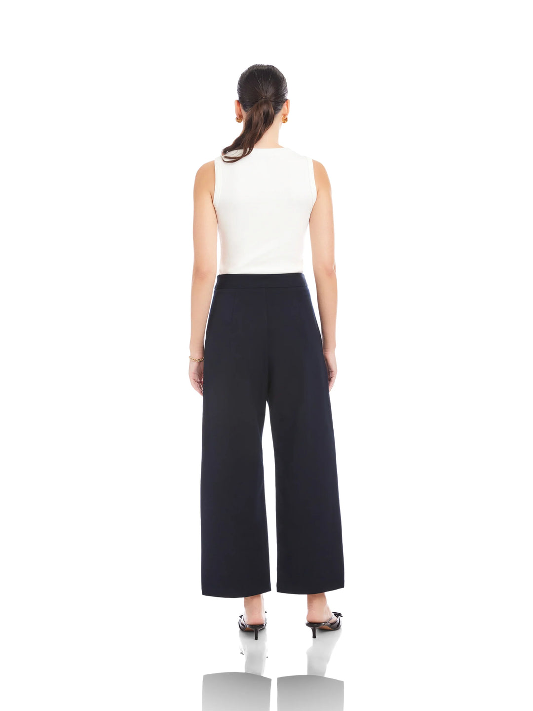 Fifteen Twenty Janice Cropped Wide Leg Pant
