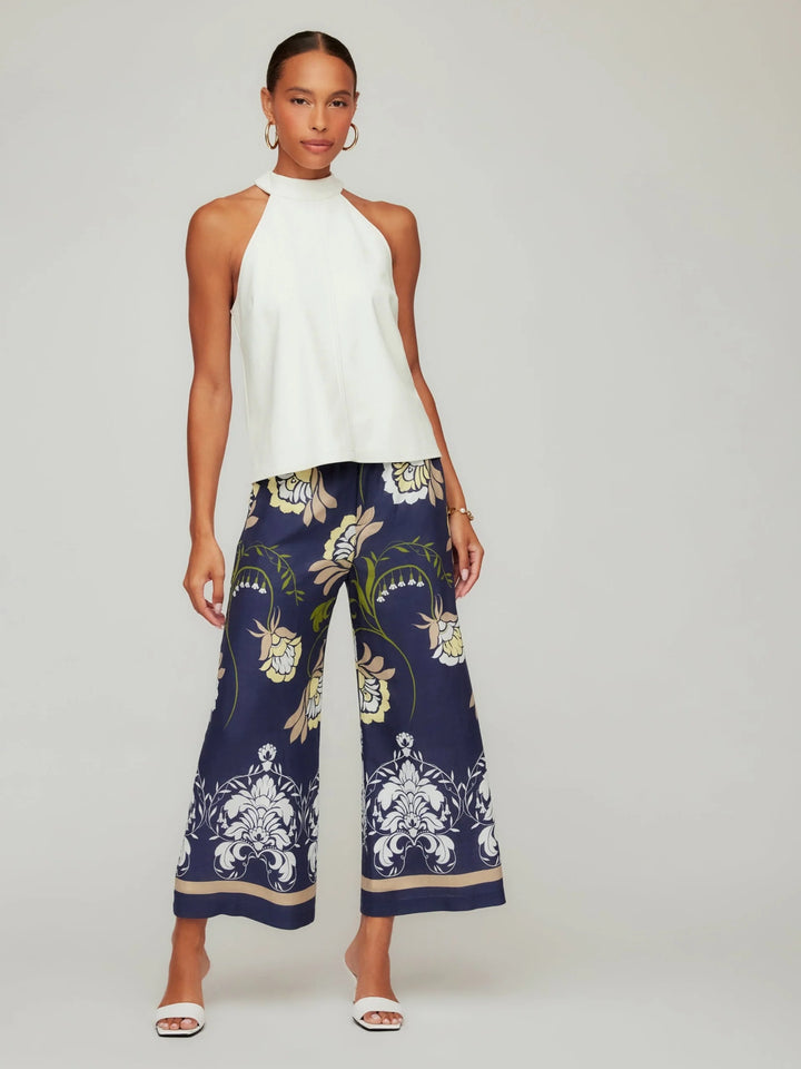 Fifteen Twenty Alexis Faux Leather Halter Top