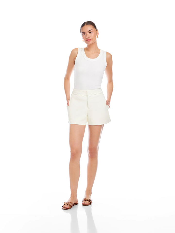Fifteen Twenty Faux Leather Modern Shorts