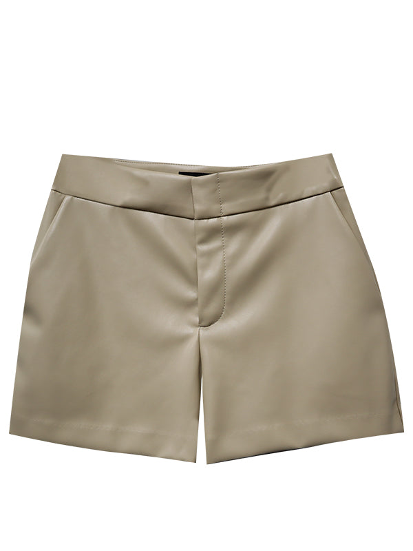 Fifteen Twenty Faux Leather Modern Short