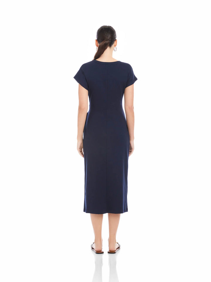 Fifteen Twenty Marissa Side-Knot Midi Dress
